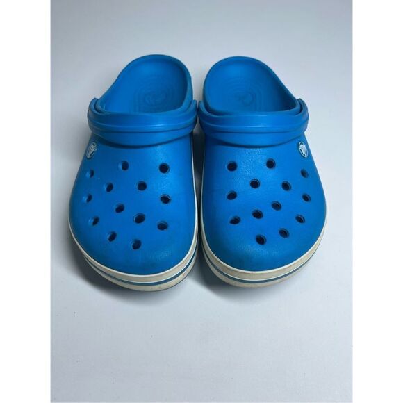 Crocs Blue size 8 mens 10 women - Picture 6 of 8